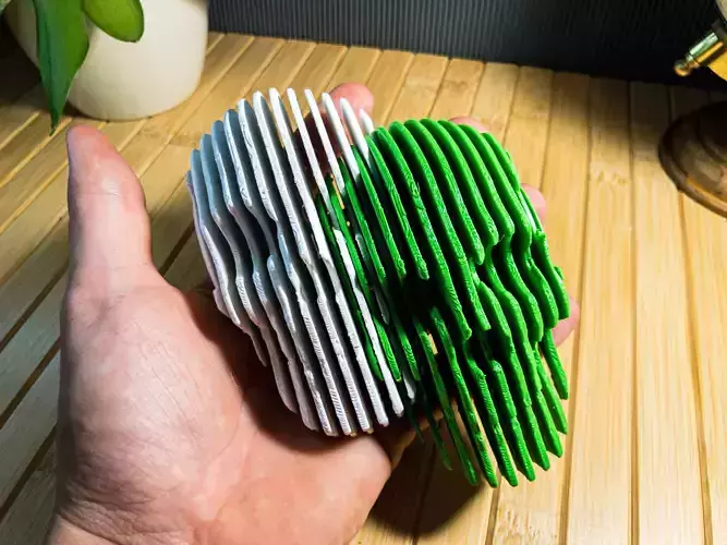 Quantum Skull - Flexi Futuristic Art