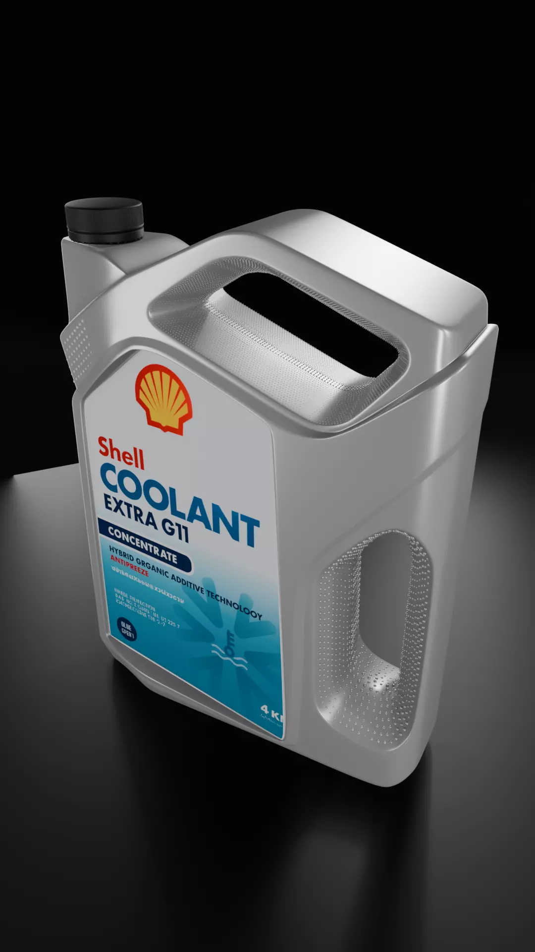 shell coolant extra 3D model_4