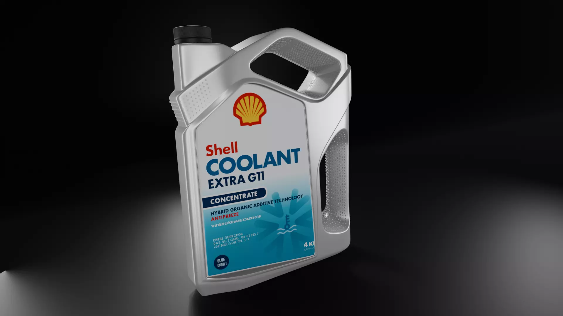 shell coolant extra 3D model_1