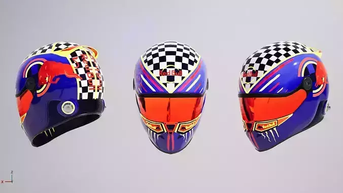 Redbull F1 Helmet