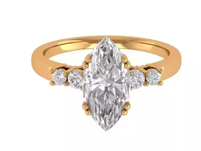 Marquise Engagement Ring