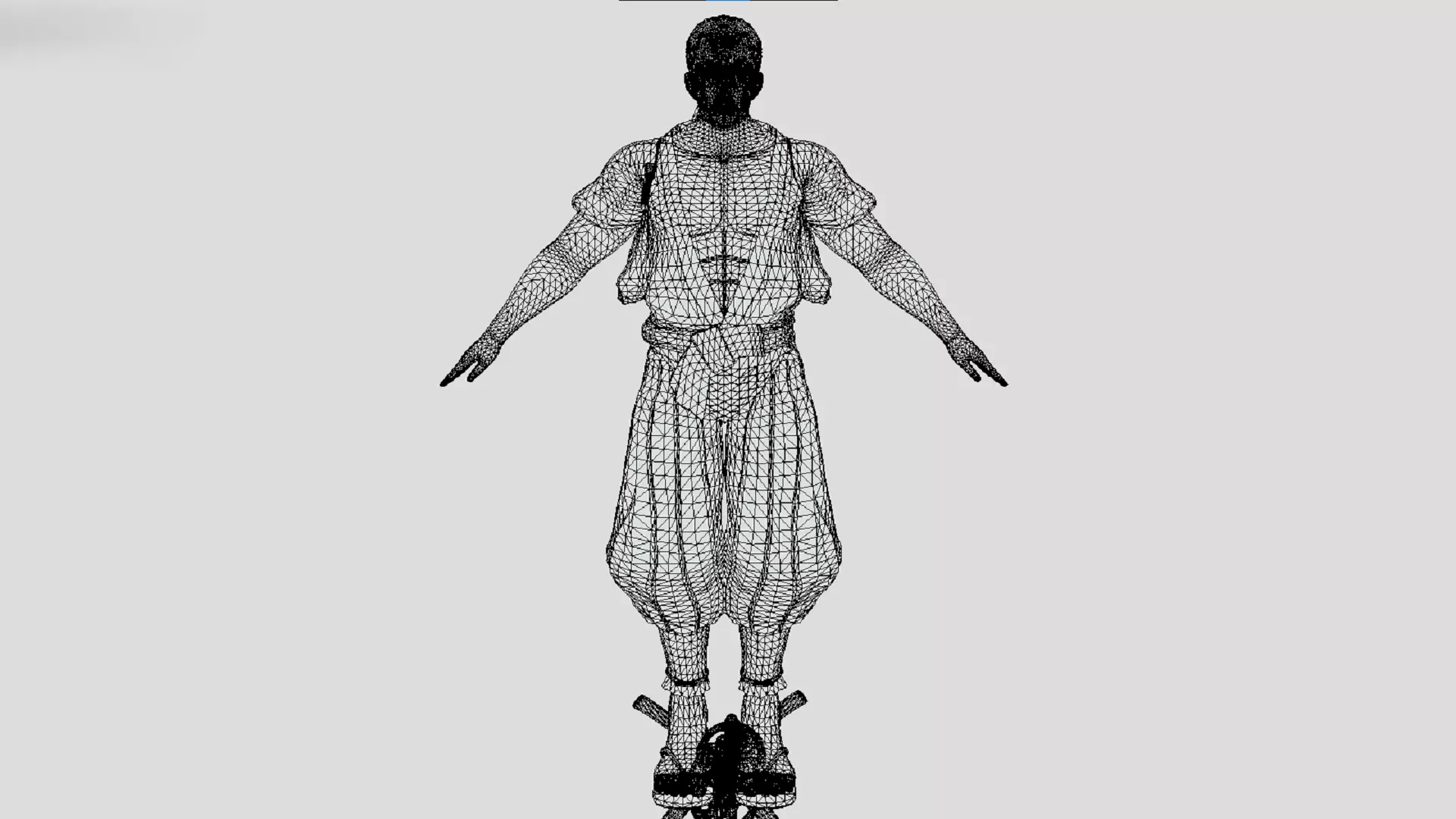 Oboro - The Member Of Baneful Bloodline - Oneechanbara Origins Low-poly 3D model_2