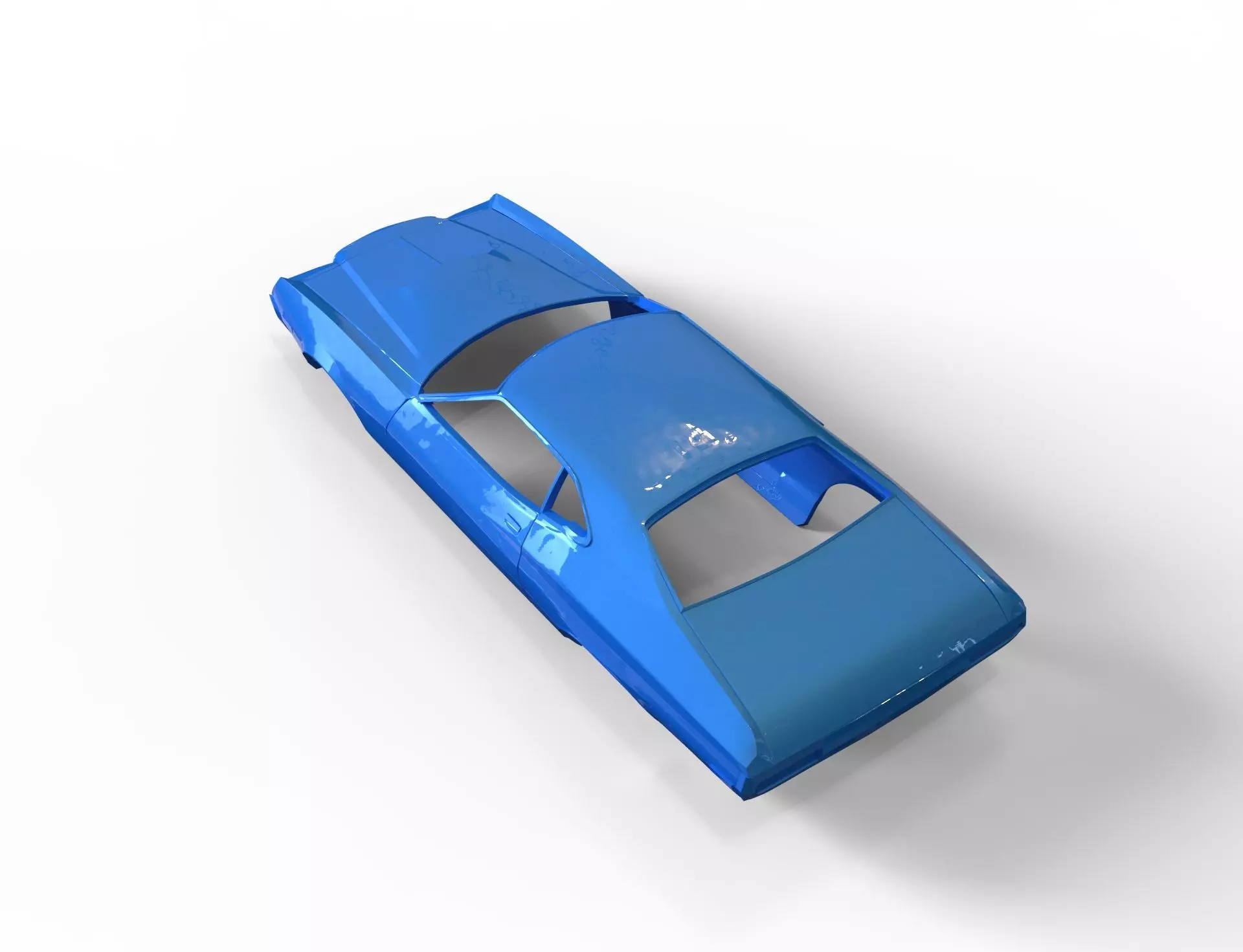 gran torino sport 72 rc 3D print model_13