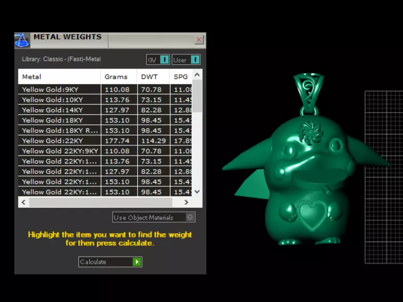 Cartoon Character Pendant Collection 3D print model_19