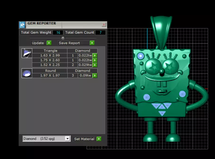 Cartoon Character Pendant Collection 3D print model_17