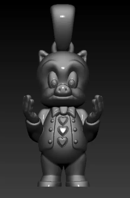Cartoon Character Pendant Collection 3D print model_11