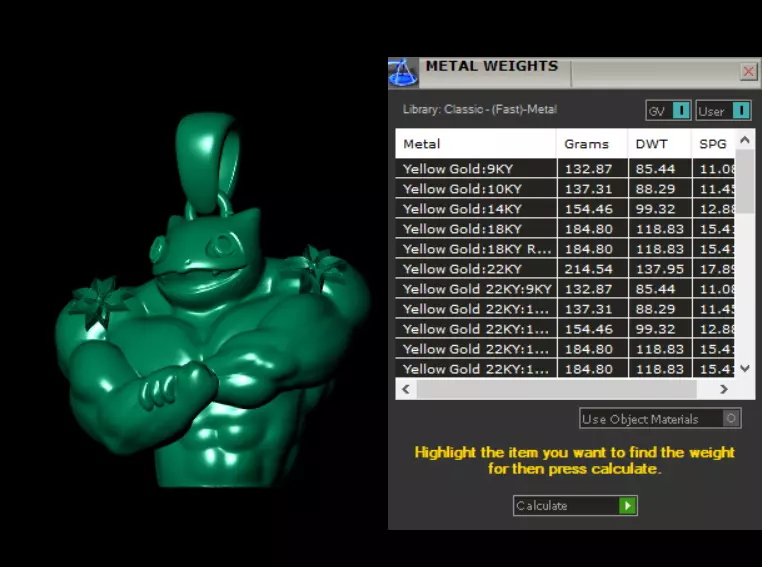Cartoon Character Pendant Collection 3D print model_23