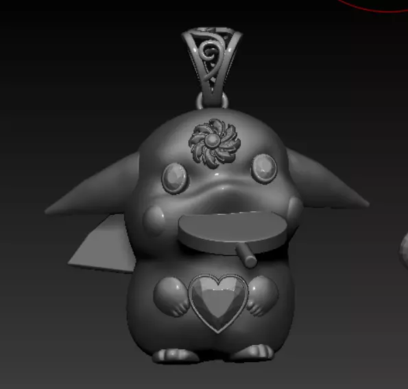 Cartoon Character Pendant Collection 3D print model_8