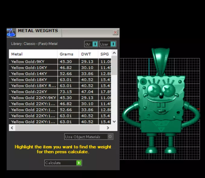 Cartoon Character Pendant Collection 3D print model_20