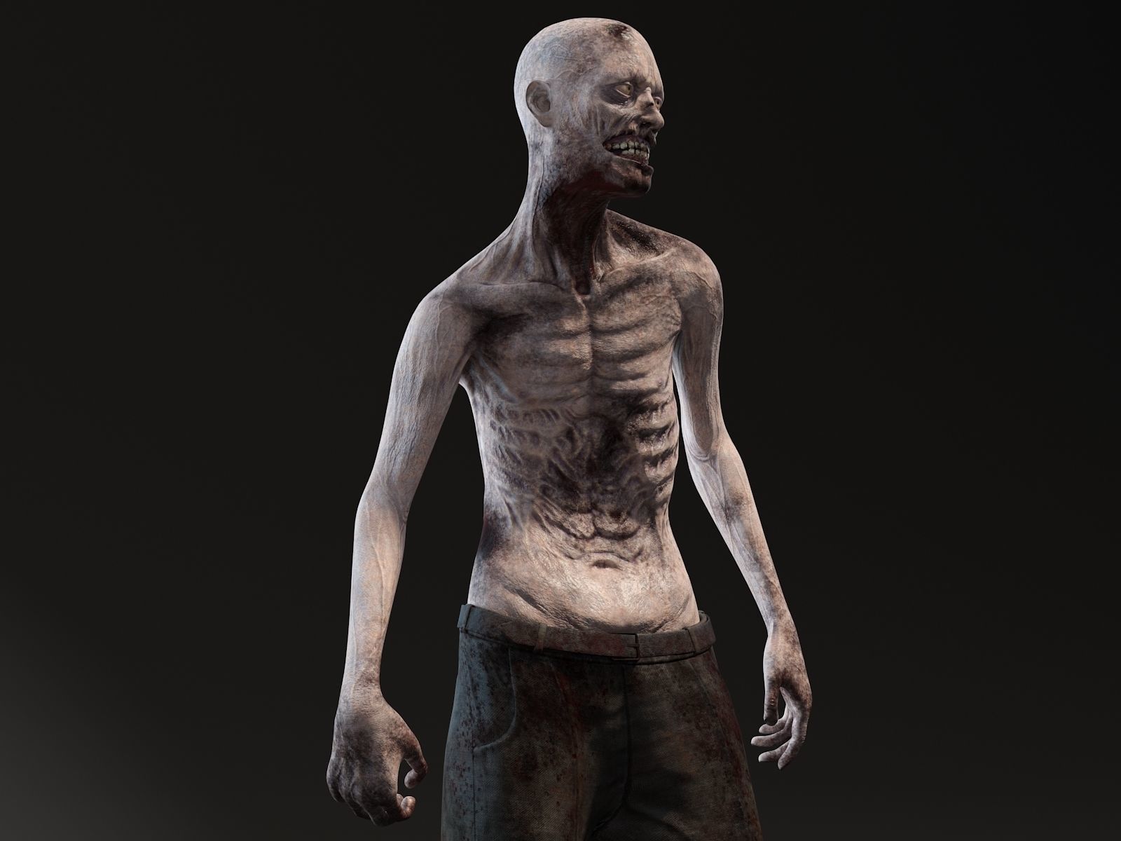 Zombie 3D model_4