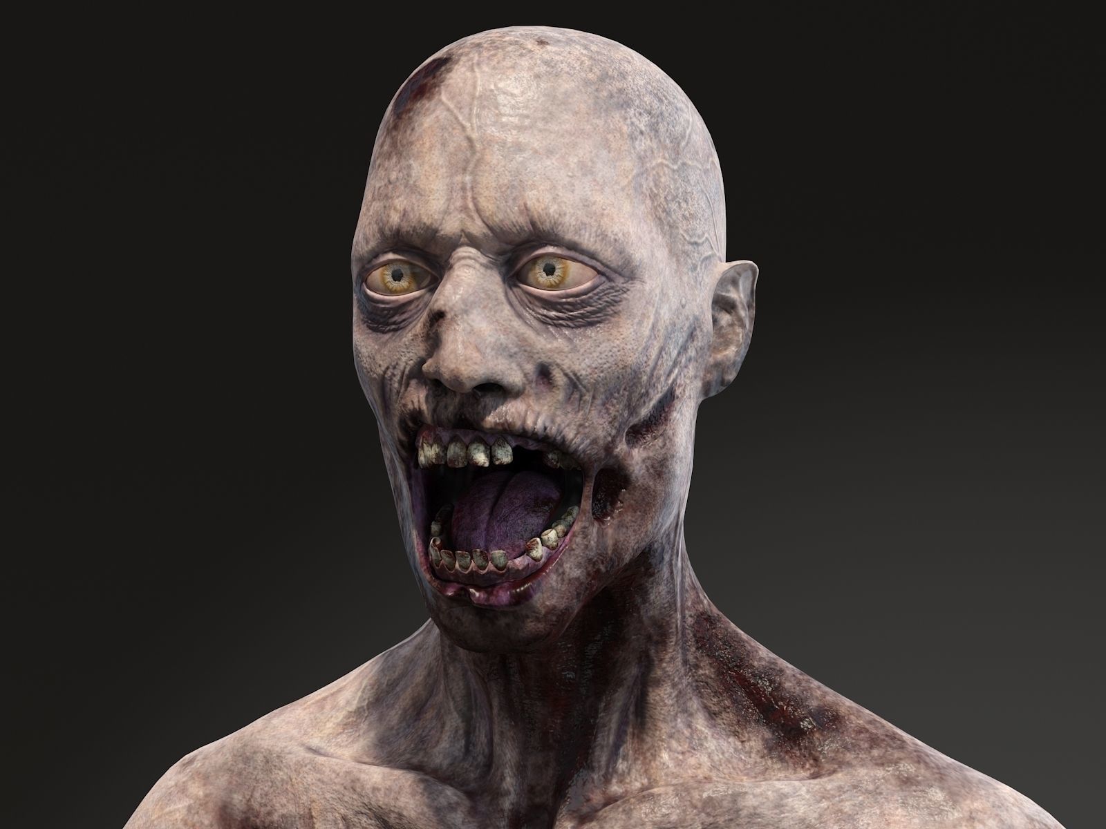 Zombie 3D model_6