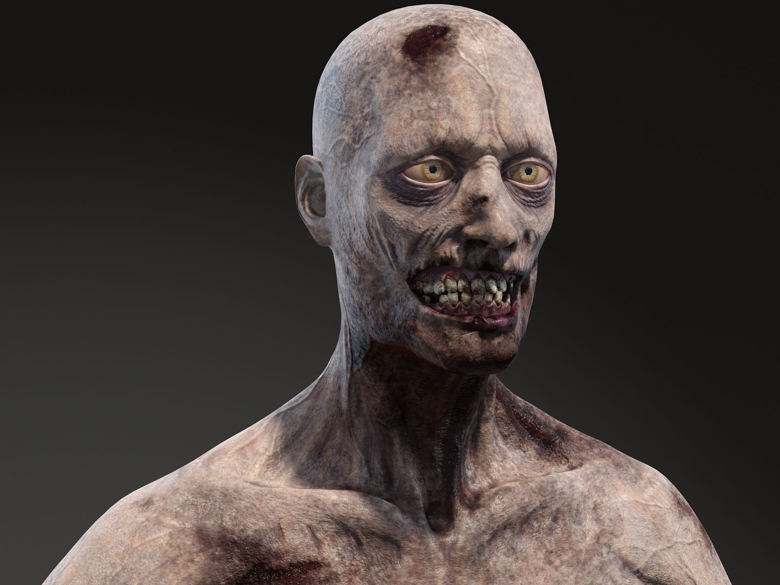 Zombie 3D model_8