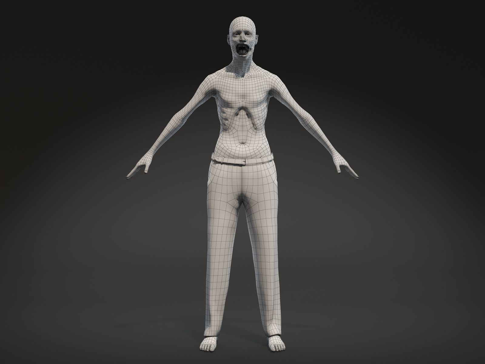 Zombie 3D model_13