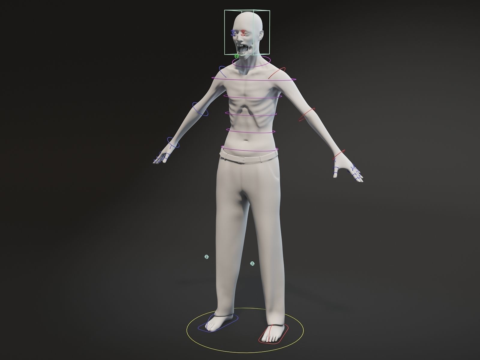 Zombie 3D model_11