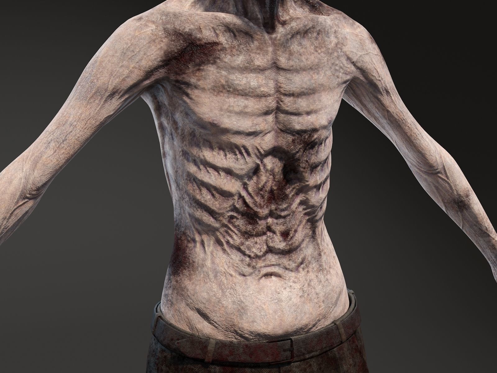 Zombie 3D model_7