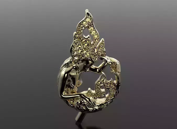 Magerit pendant 3D print model