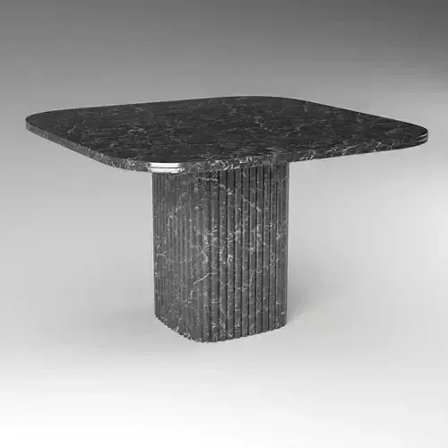 Selene Square Marble Dining Table