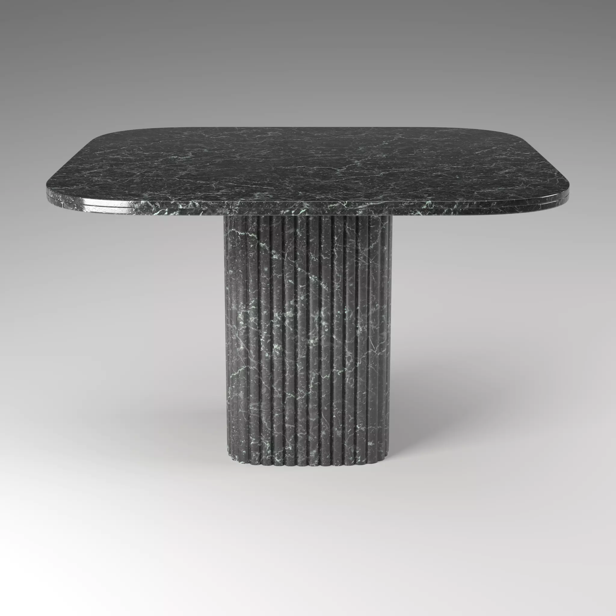 Selene Square Marble Dining Table Low-poly 3D model_1
