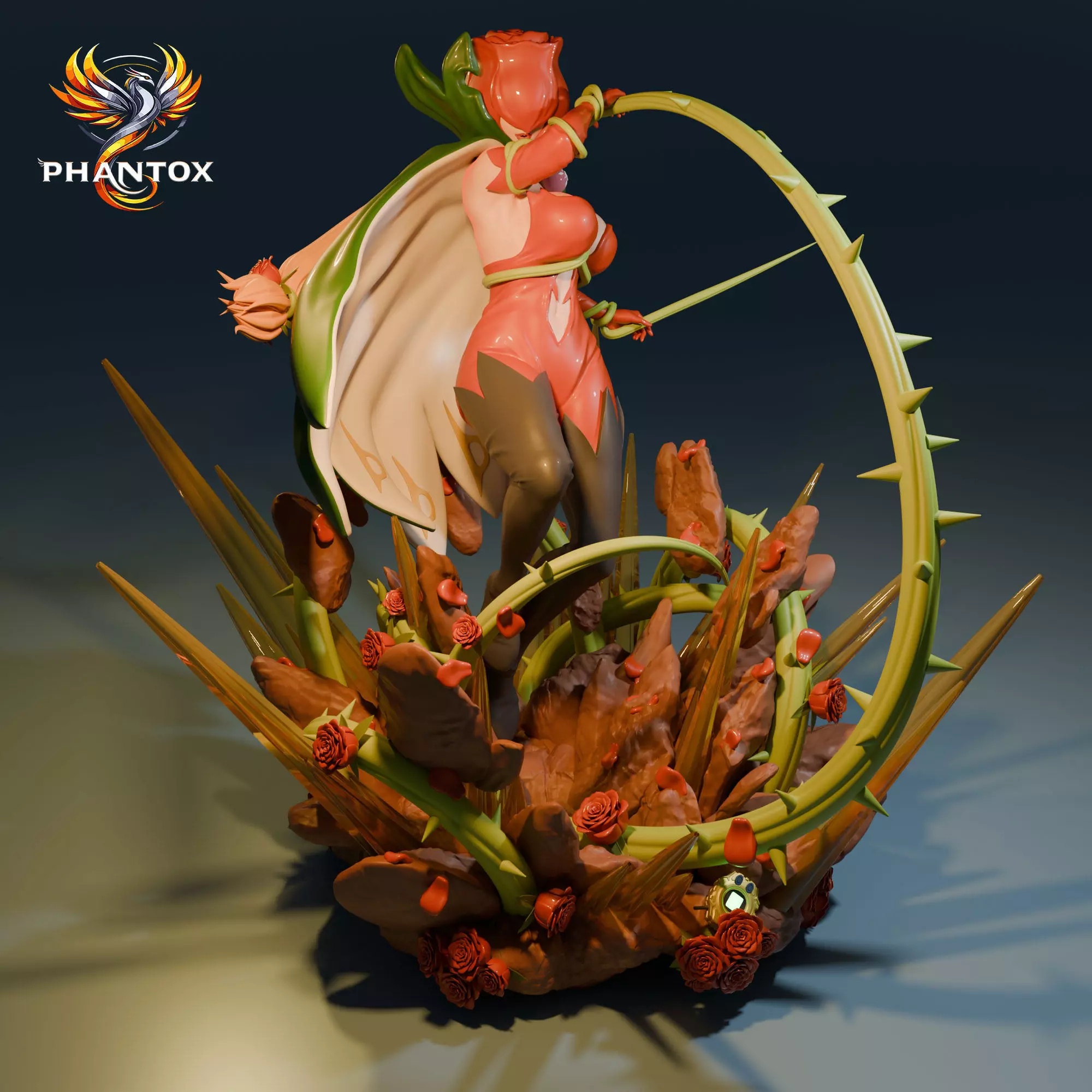 Digimon - Rosemon 3D print model