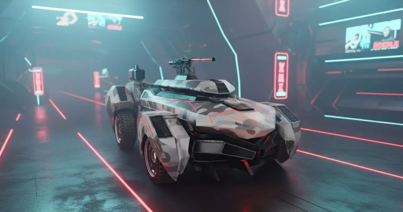 Armored Vehicle 3D model_0