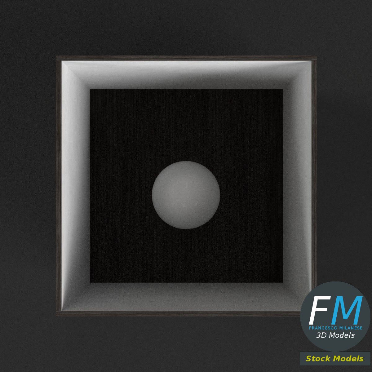 Japanese table lamp 1 3D model_6