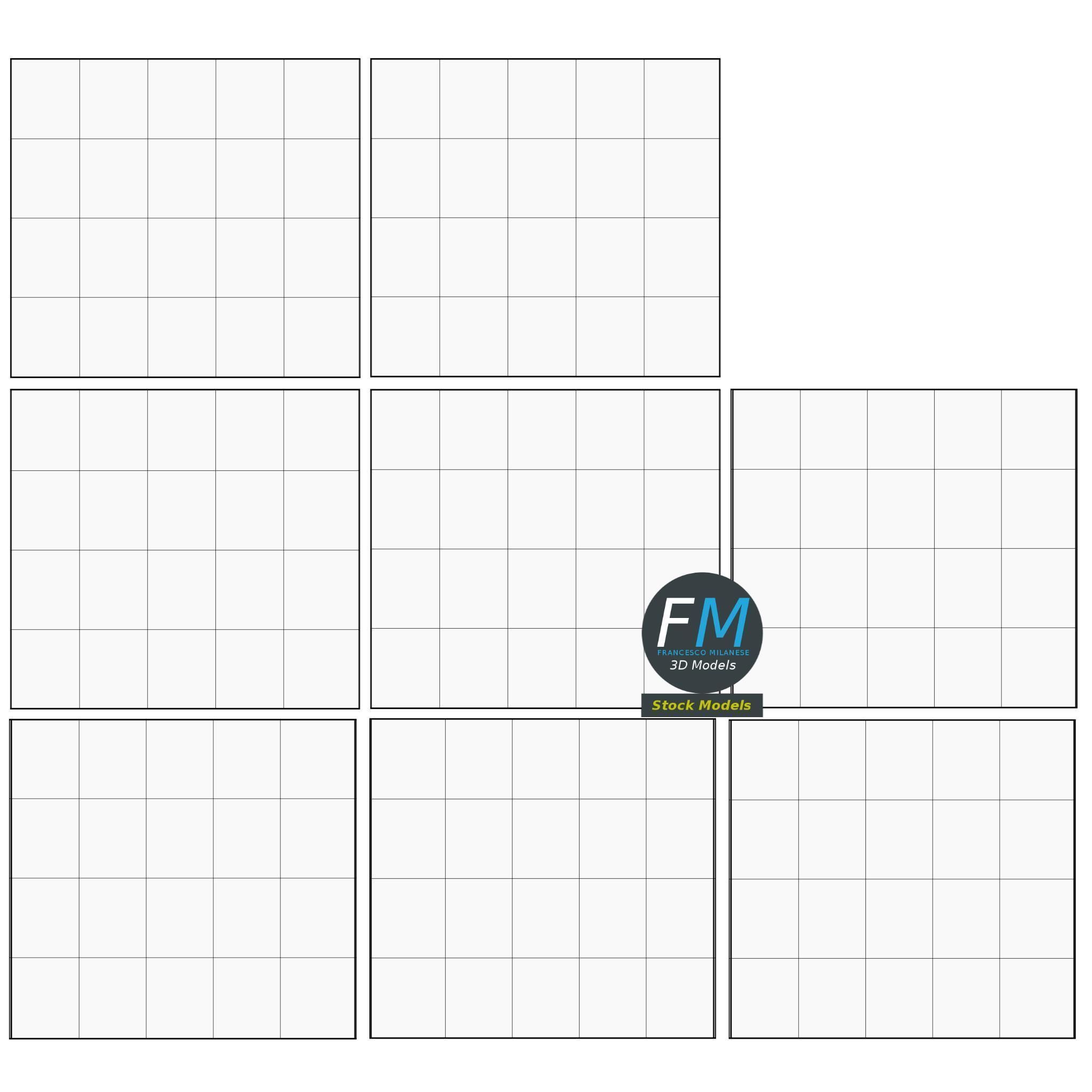 Japanese table lamp 1 3D model_13