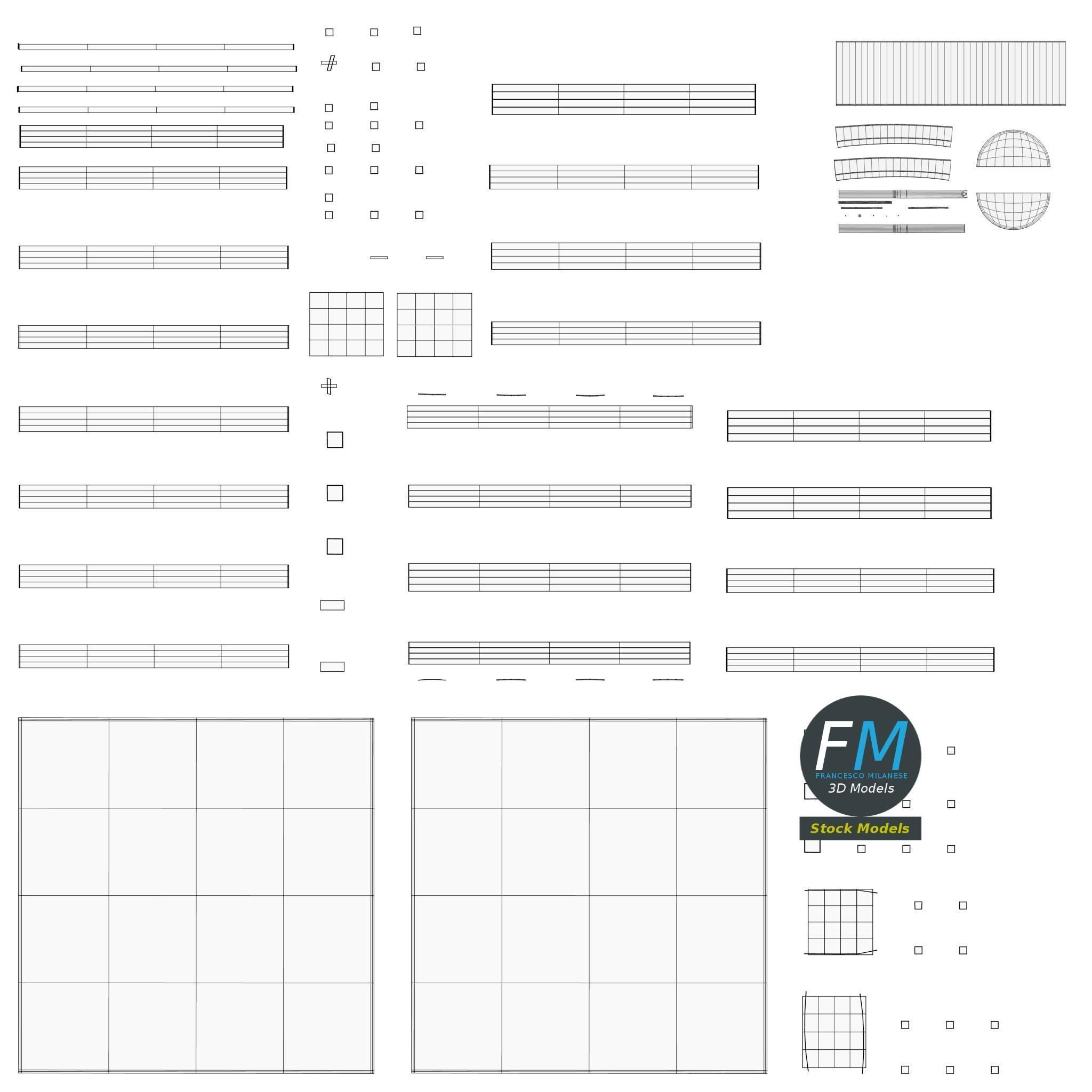 Japanese table lamp 1 3D model_11