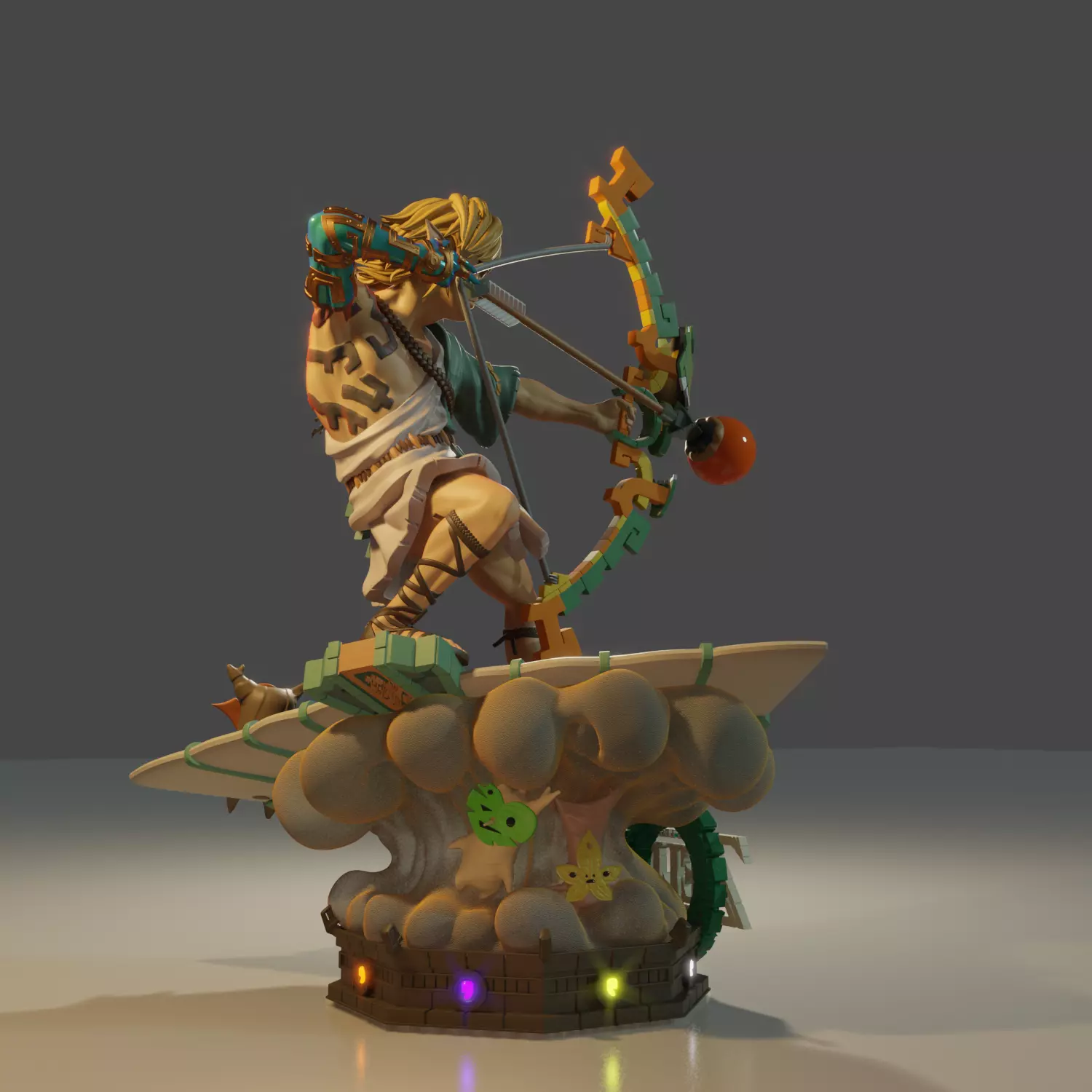 Link TOTK 3D print model 3D print model_6