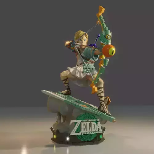Link TOTK 3D print model