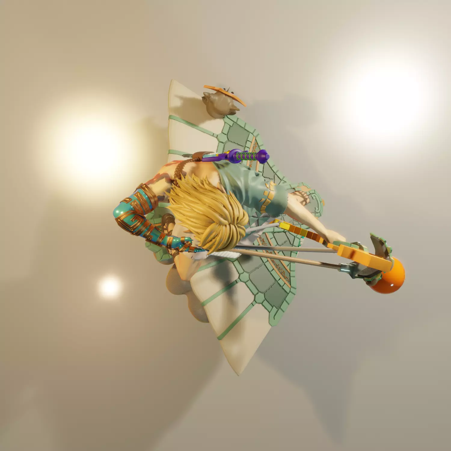 Link TOTK 3D print model 3D print model_7