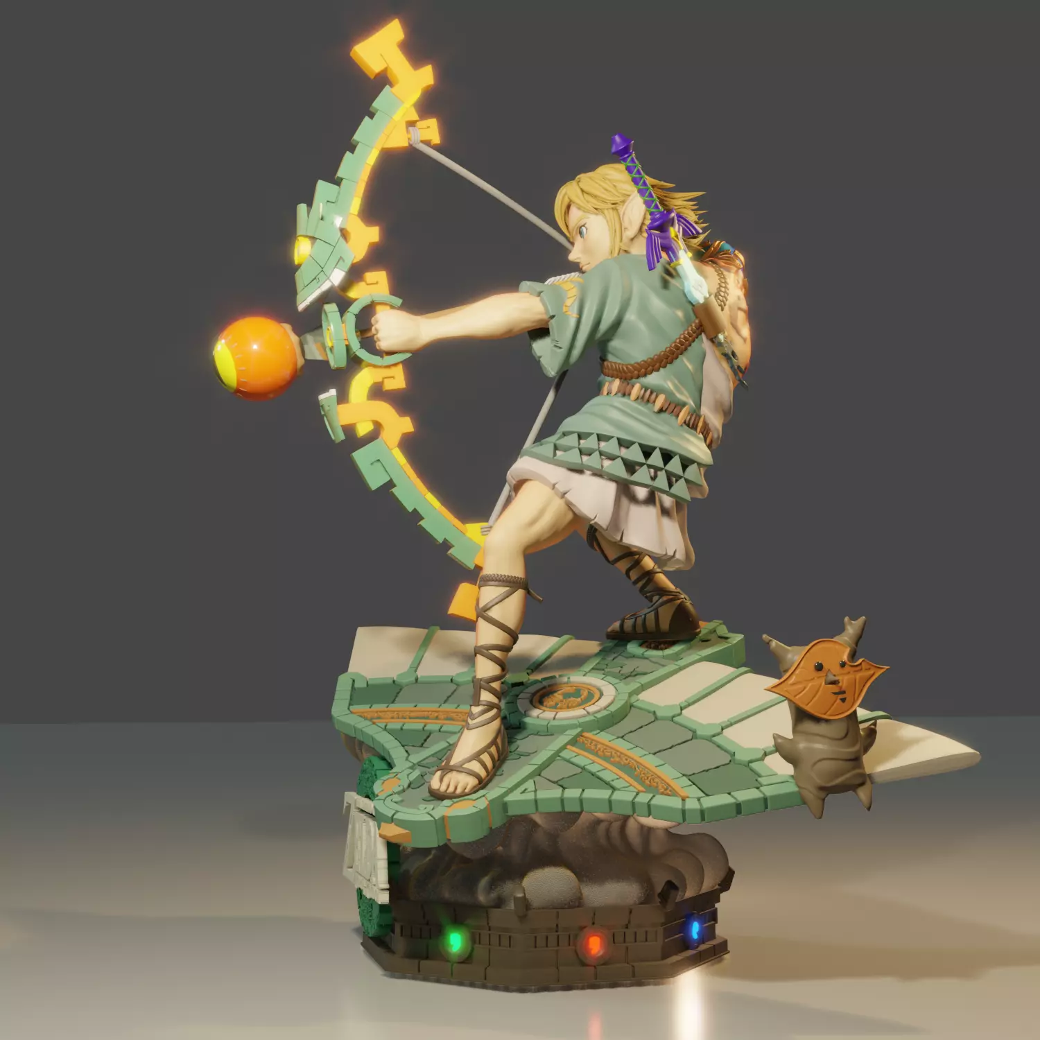 Link TOTK 3D print model 3D print model_5