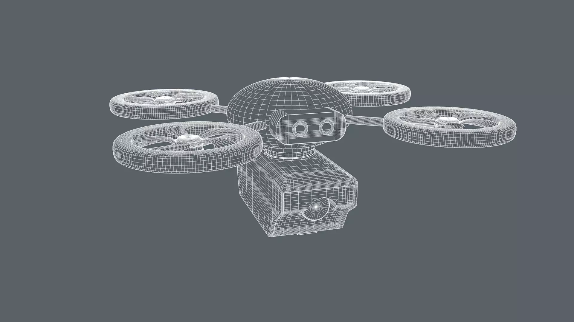 Delivery Drone 3D model_18