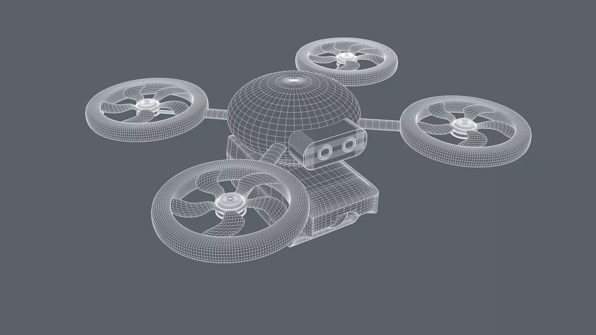 Delivery Drone 3D model_19