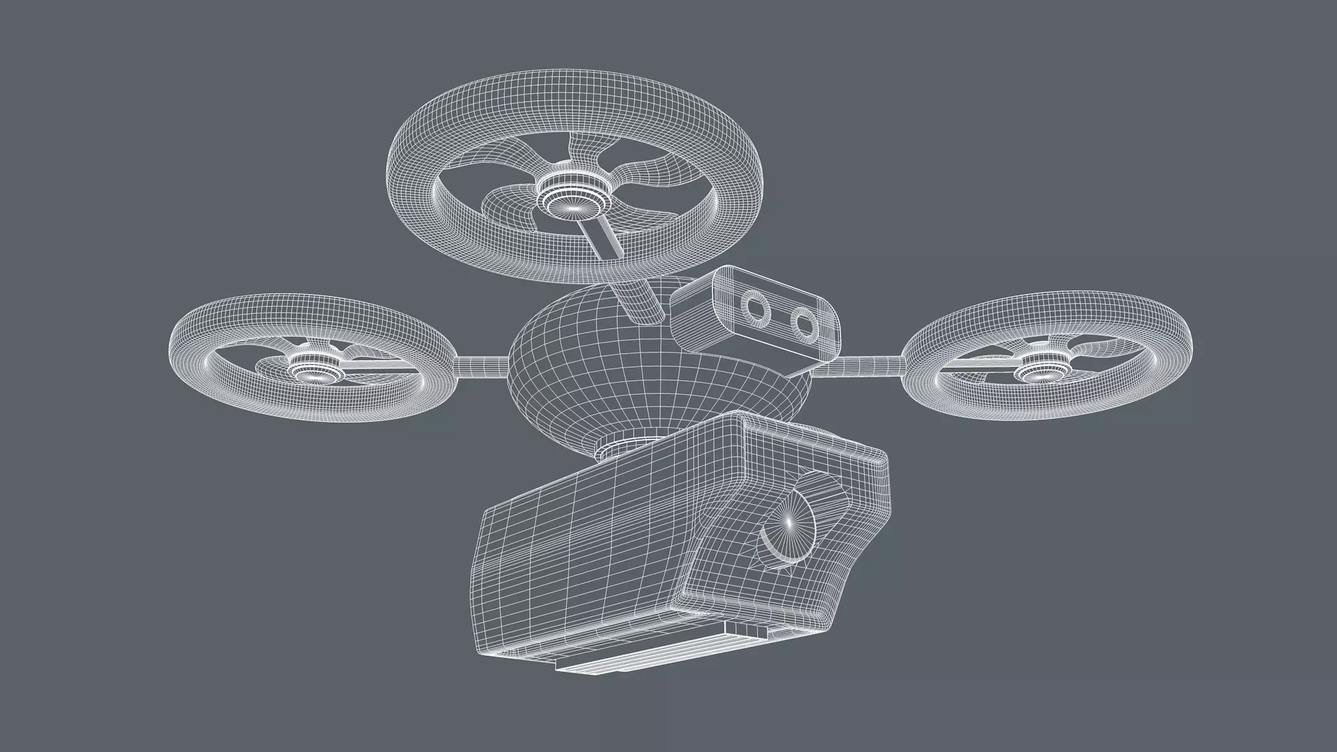 Delivery Drone 3D model_17