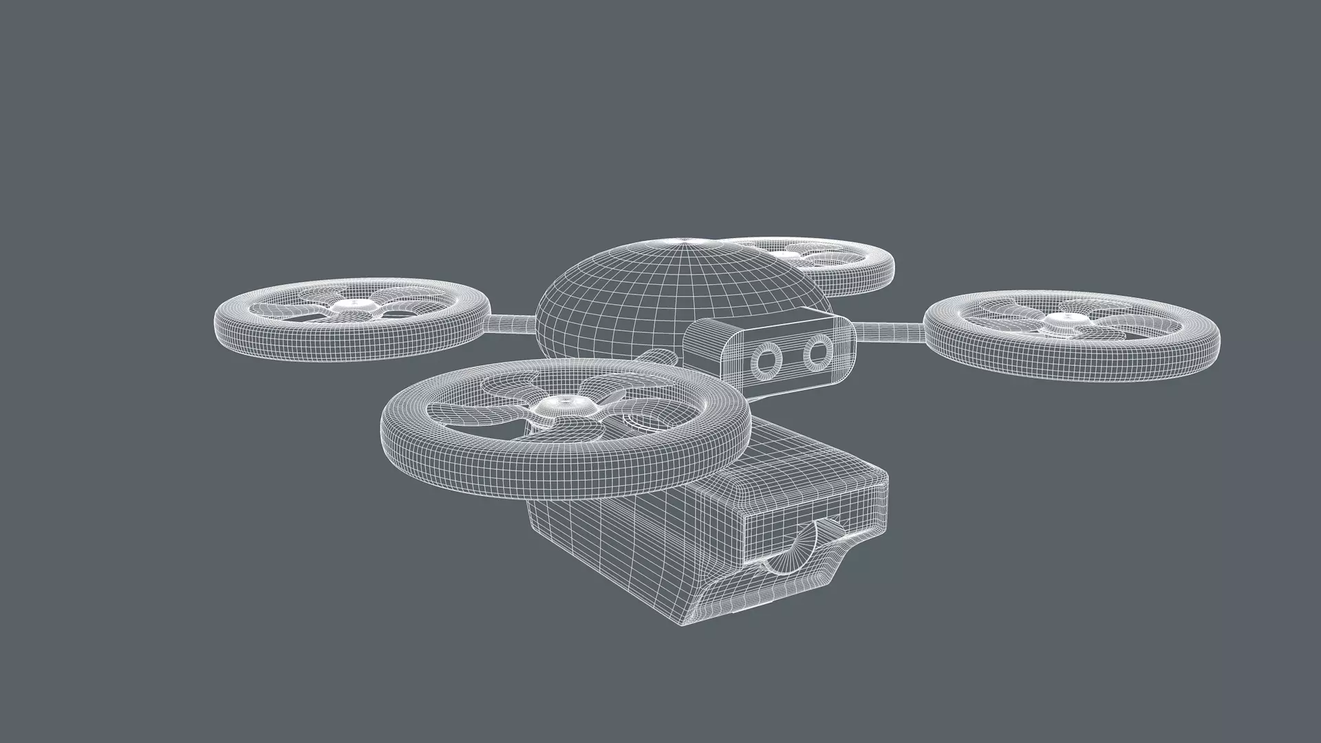 Delivery Drone 3D model_16