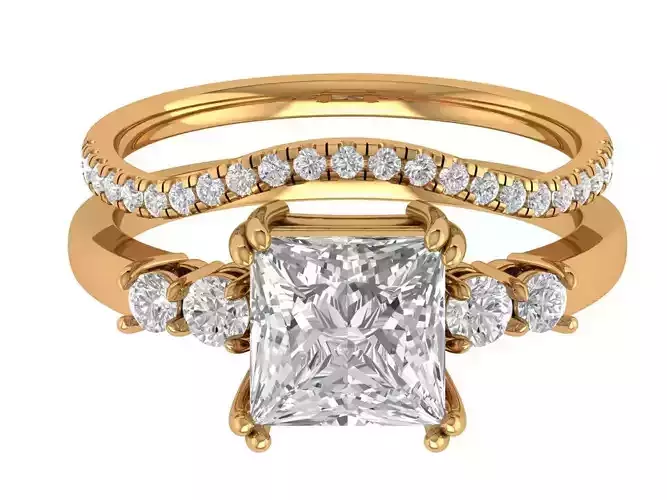 Princess Engagement Ring