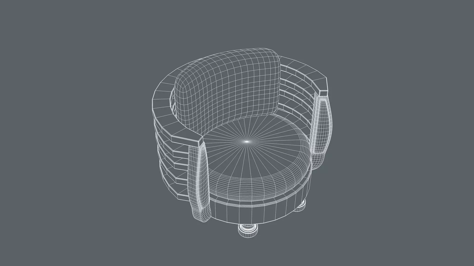 Modern Chair 3D model_10