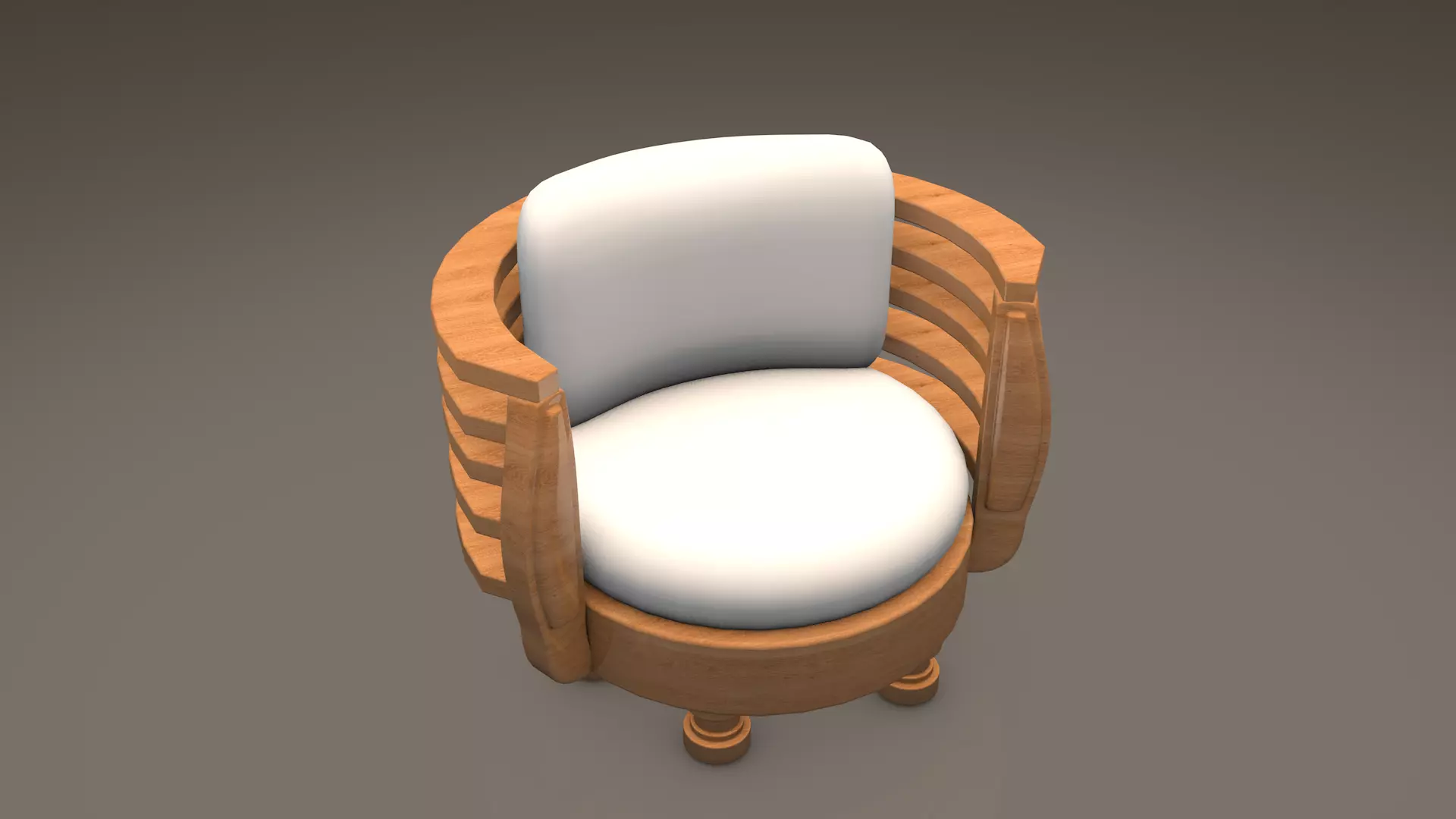 Modern Chair 3D model_0