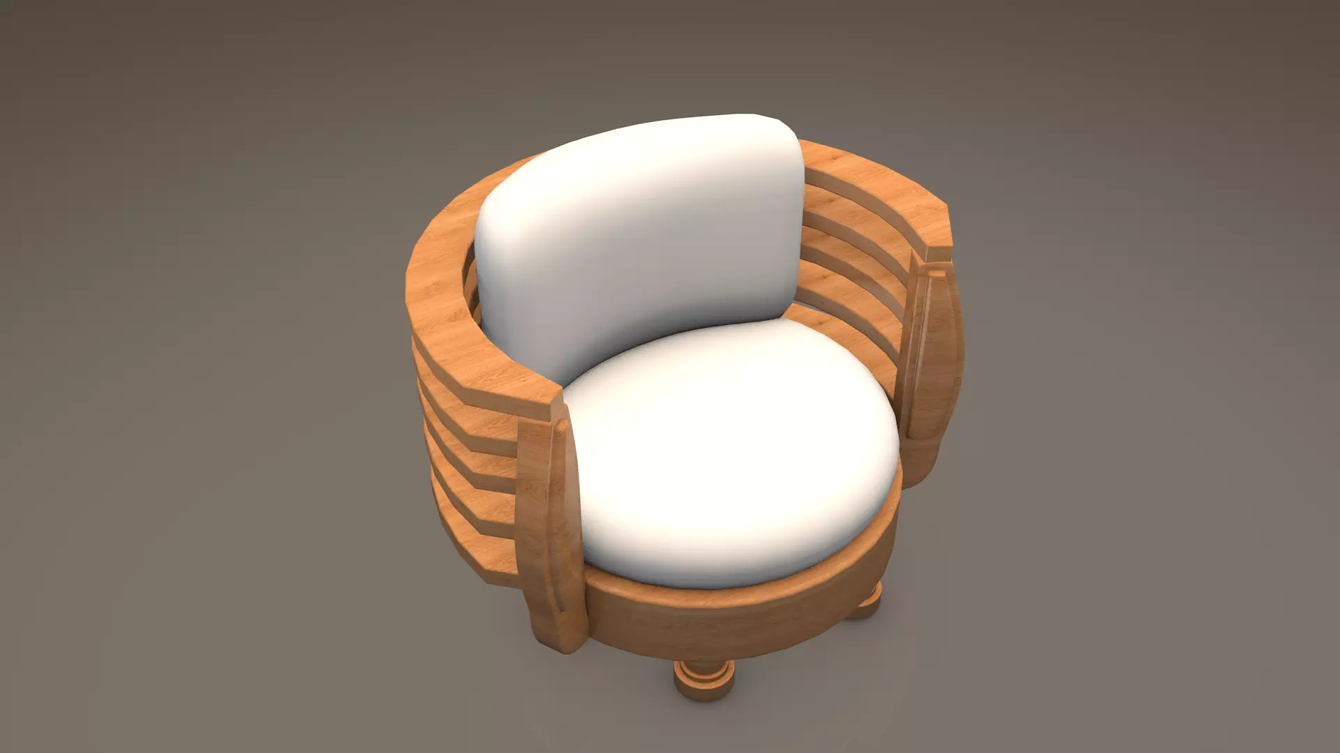 Modern Chair 3D model_1