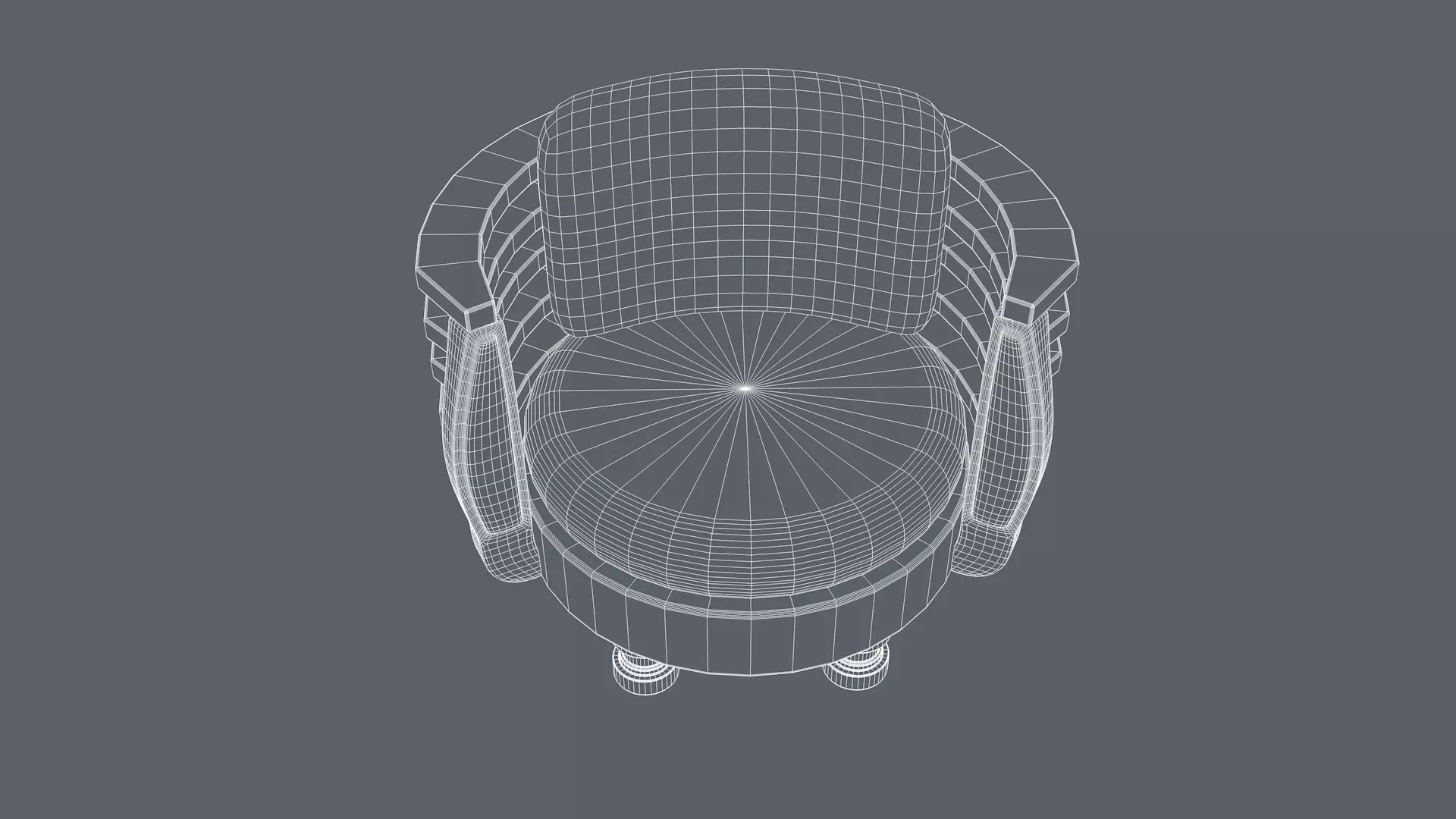 Modern Chair 3D model_14