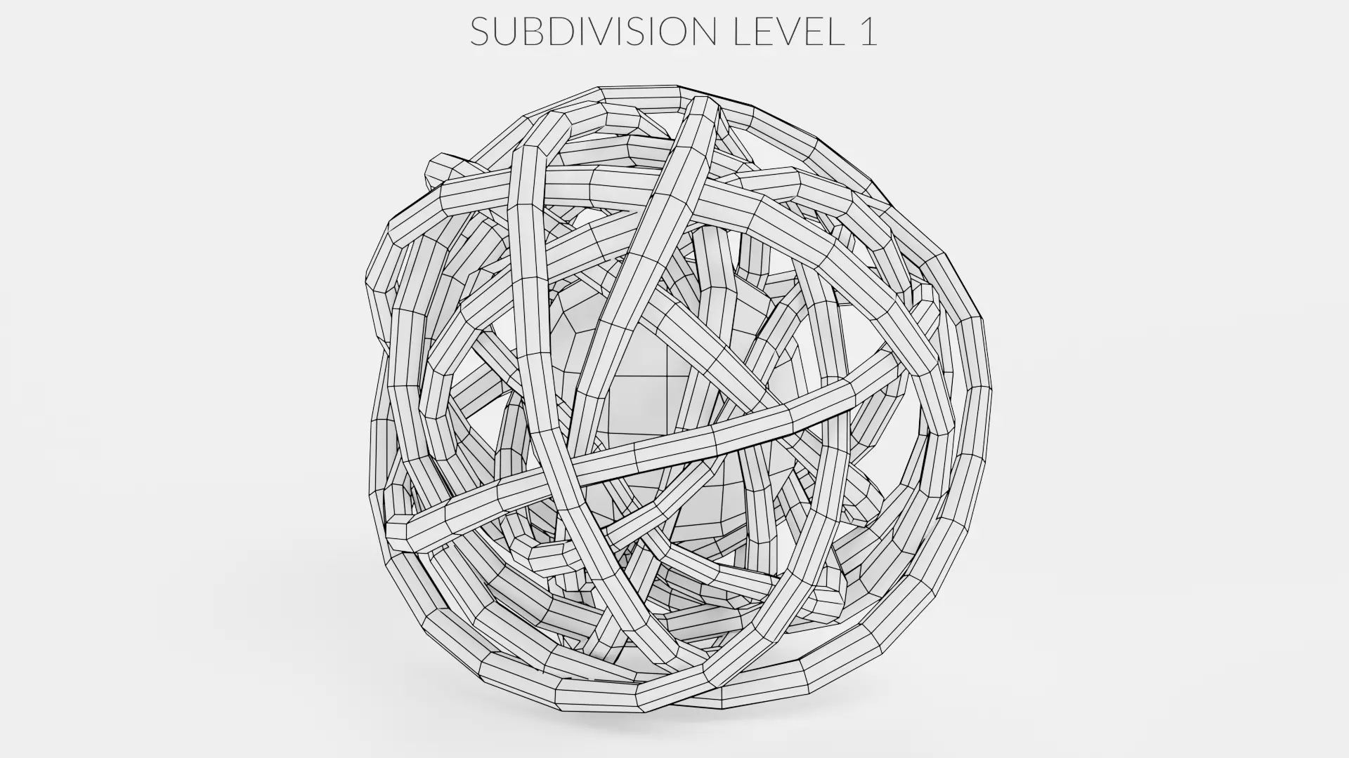 Decorative Lata Light Ball Low-poly 3D model_8