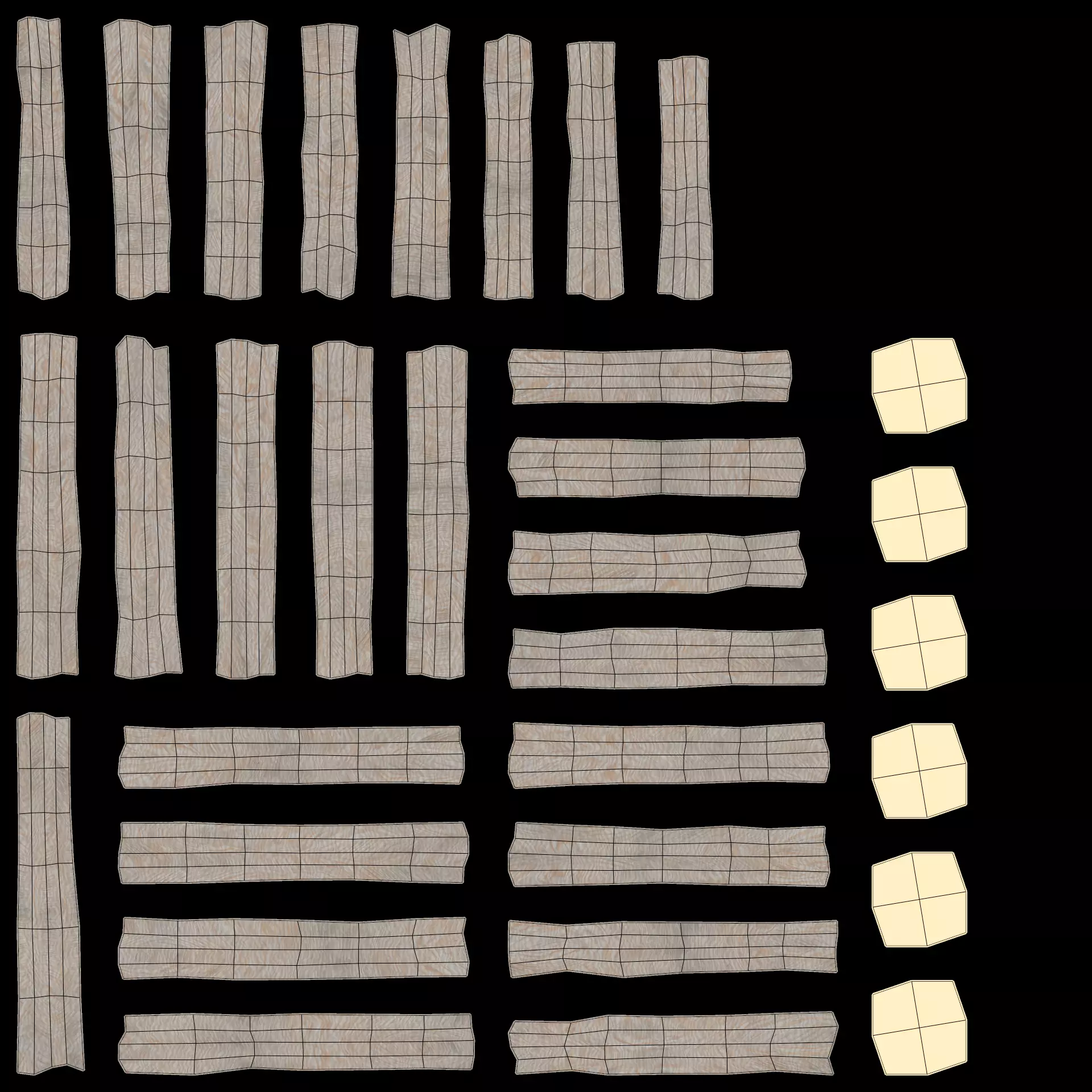 Decorative Lata Light Ball Low-poly 3D model_6