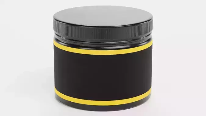 BCAA - Product Concept Packaging Low-poly 3D model 5
