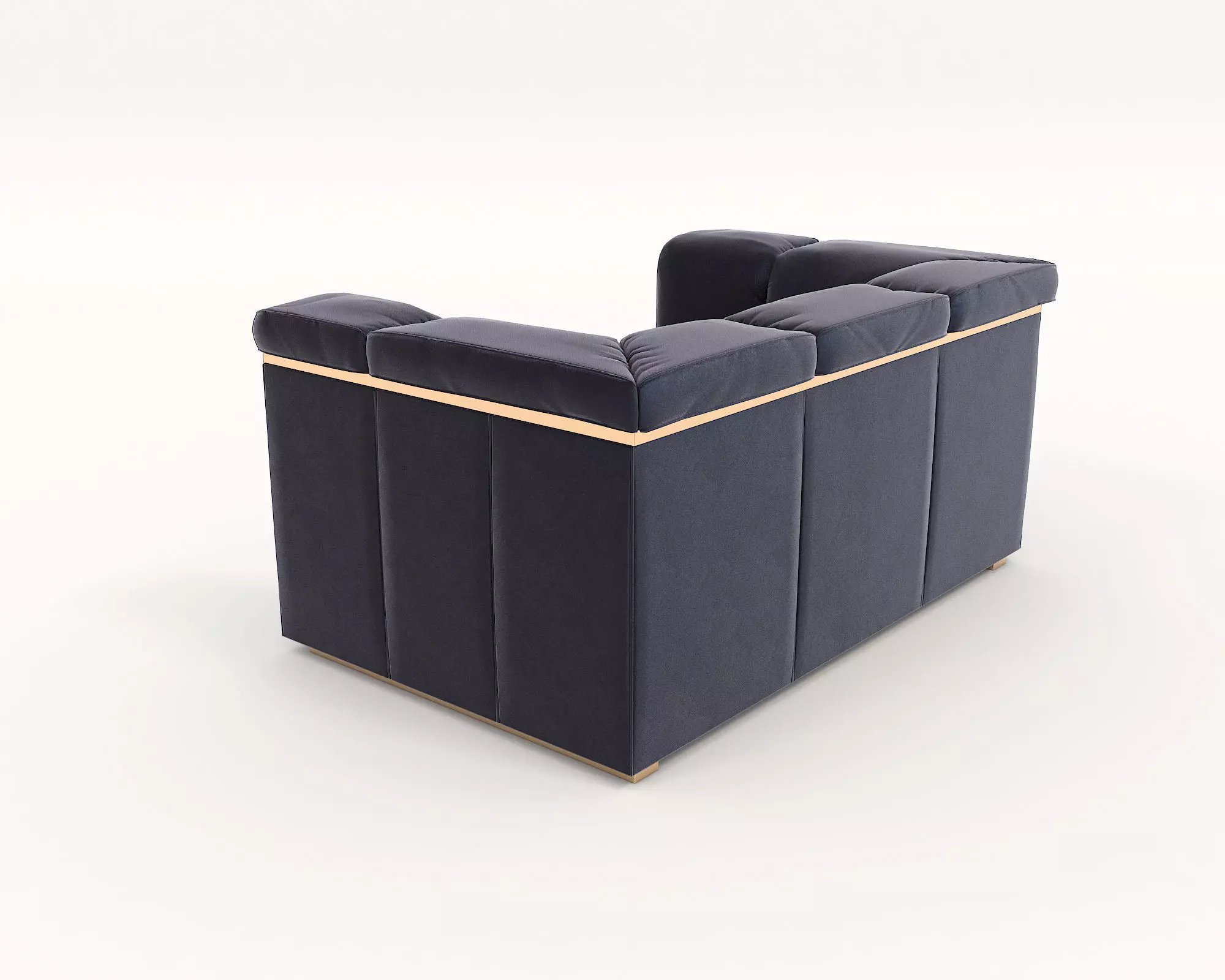 Luxury Sofa and Armchair 3D model_6