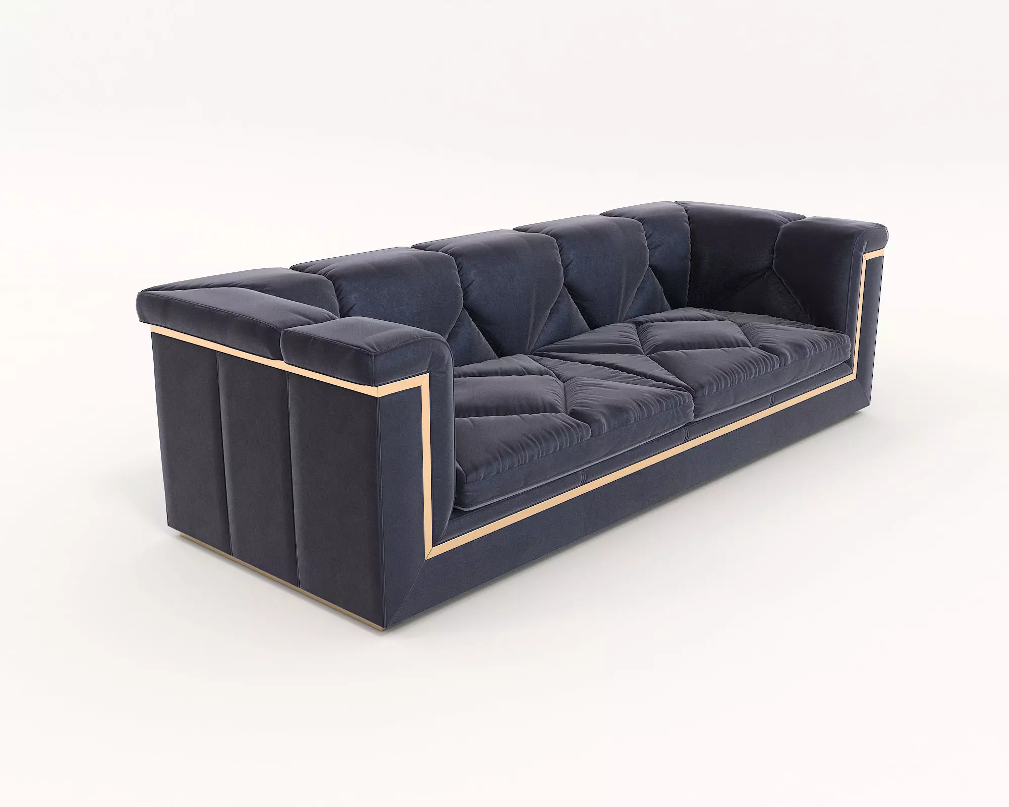 Luxury Sofa and Armchair 3D model_4