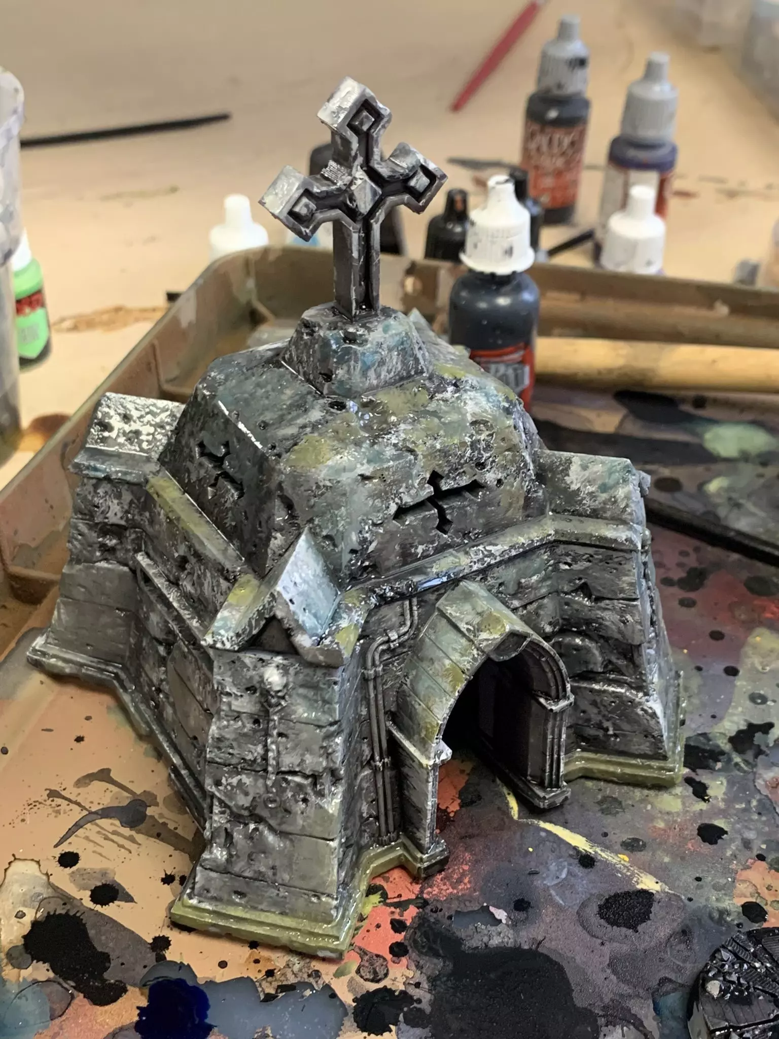 LegendGames Trench Crusade Battlefield Bunker - a modular design 3D print model_6