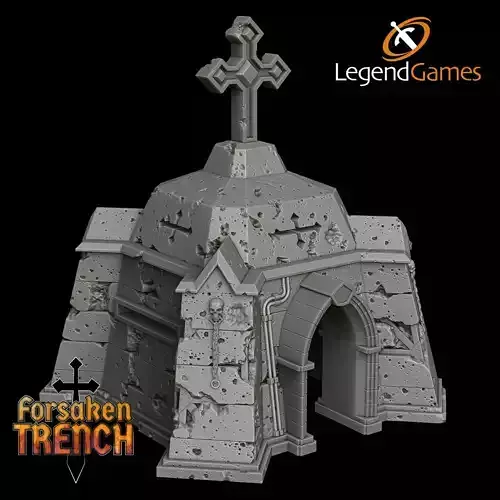 LegendGames Trench Crusade Battlefield Bunker - a modular design