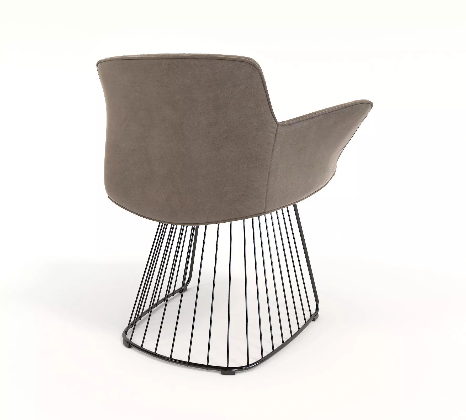 Modern Table and Chair Set 7 3D model_9