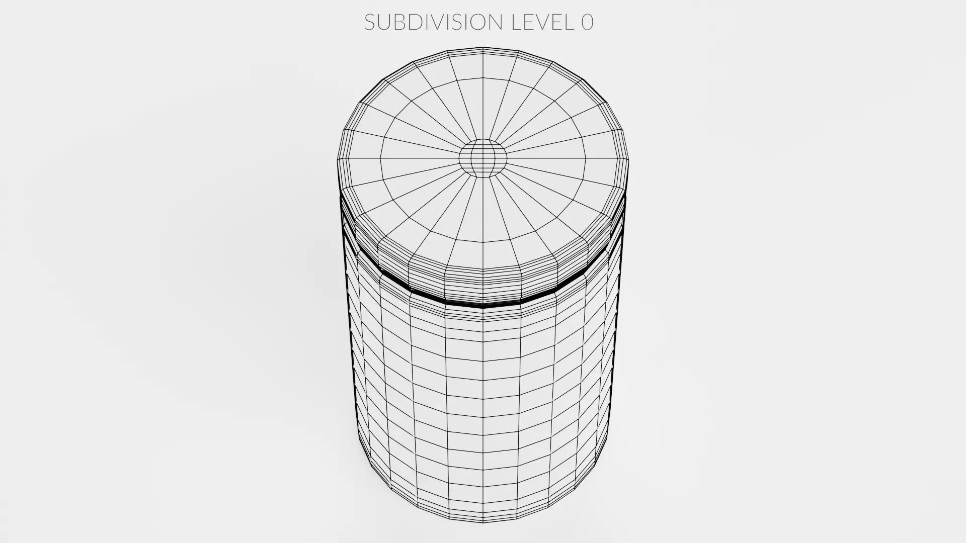 Collagen - Product Concept Packaging Low-poly 3D model_9