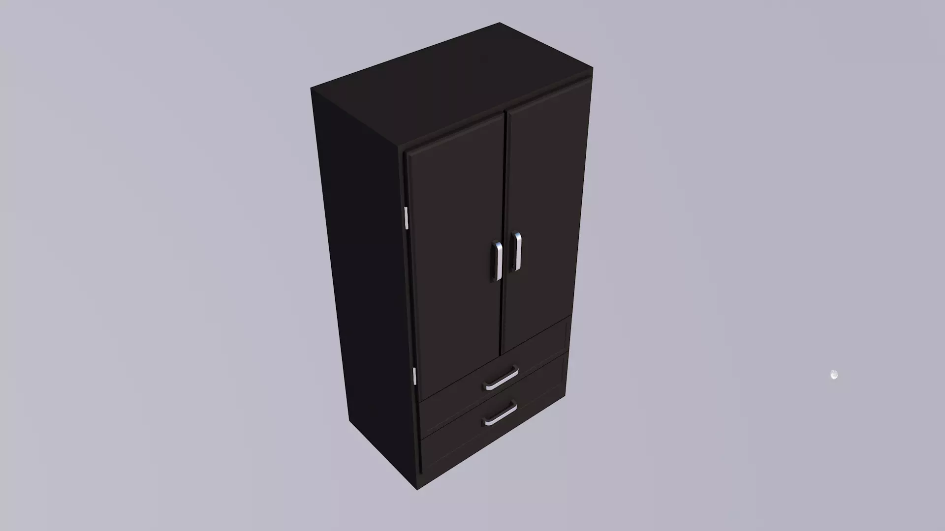 Wardrobe 3D model_5